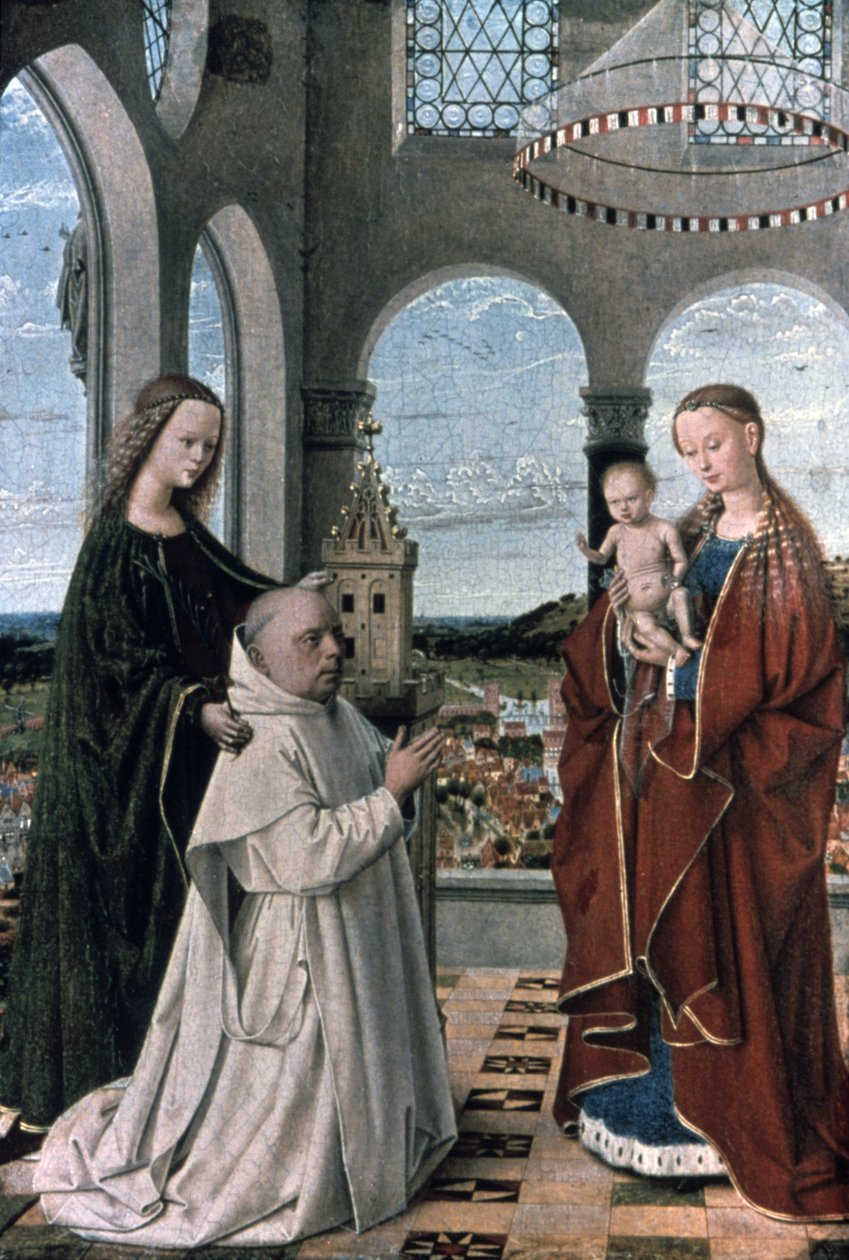 Madonna con Bambino, XV secolo da Petrus Christus