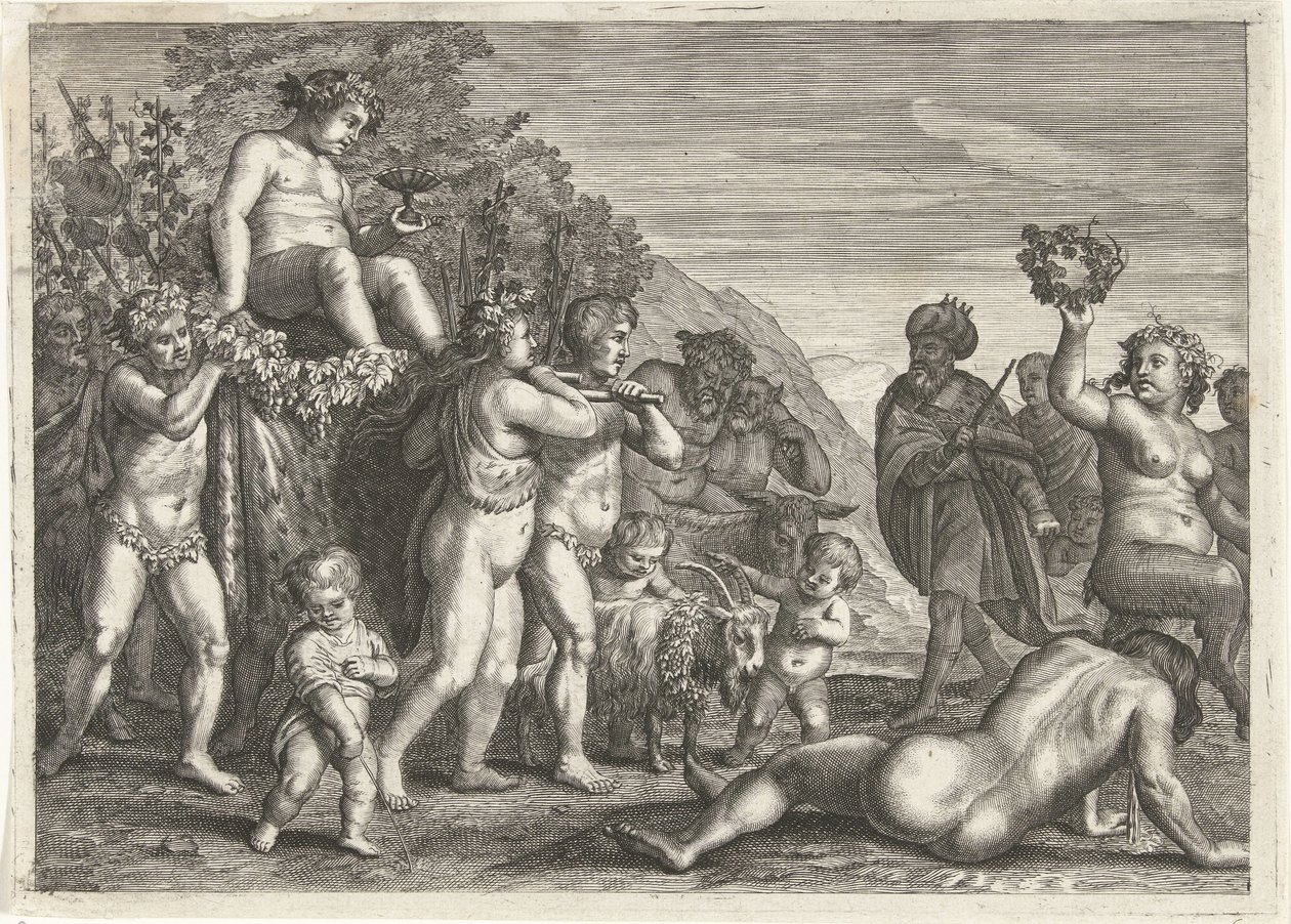 Trionfo di Bacco da Petrus Clouwet (possibly)