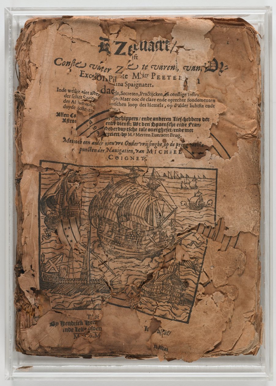 Manuale di navigazione: De Zeevaert oft conste van ter zee te varen da Petrus de Medina