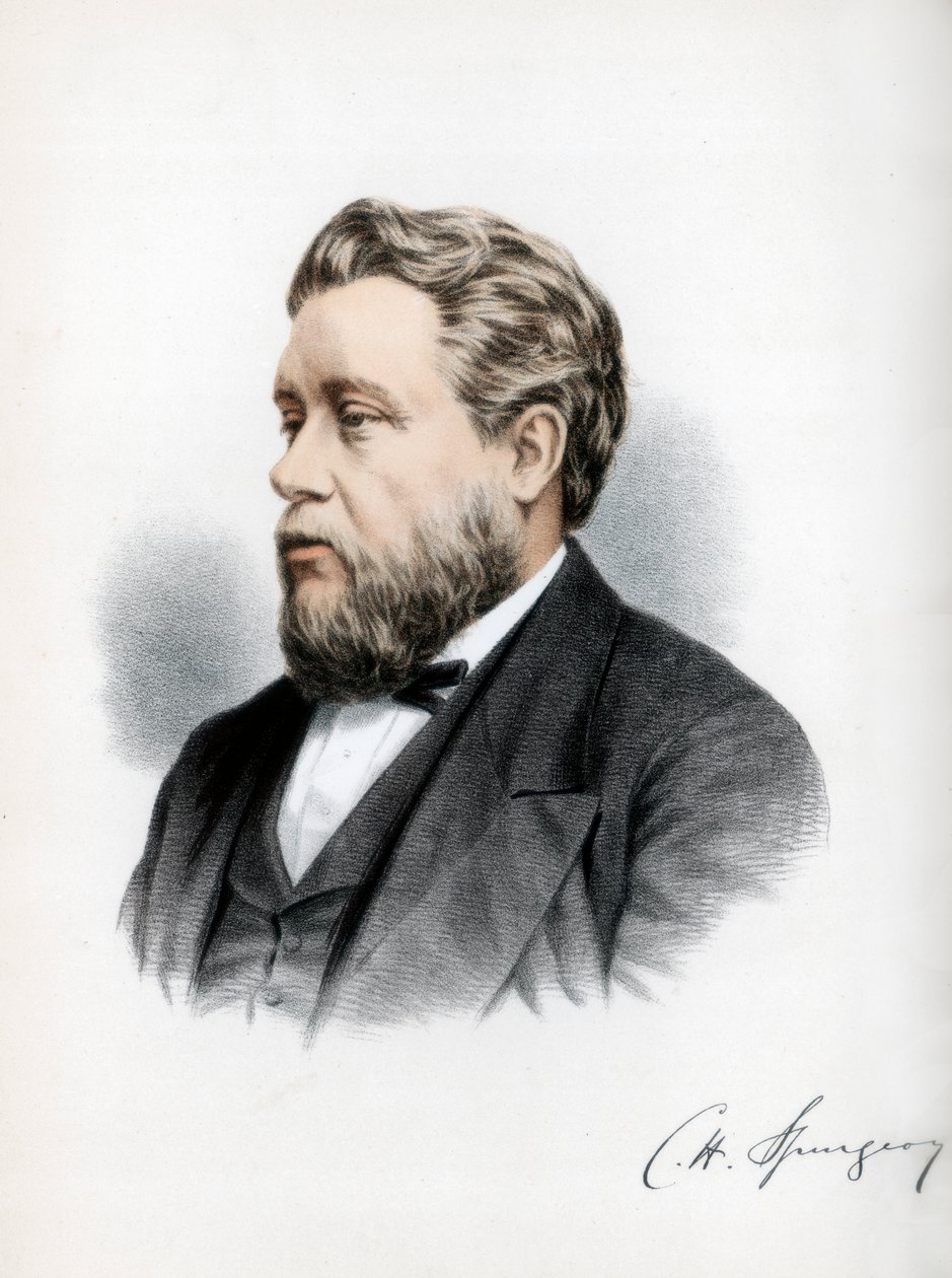 Charles Haddon Spurgeon, predicatore battista britannico, c1890 da Petter and Galpin Cassell