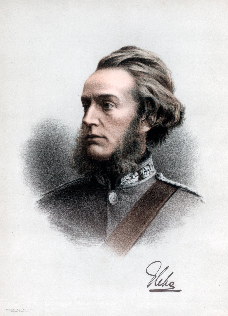 Francis Charteris, 10º conte di Wemyss, politico Whig britannico, c1890 da Petter and Galpin Cassell