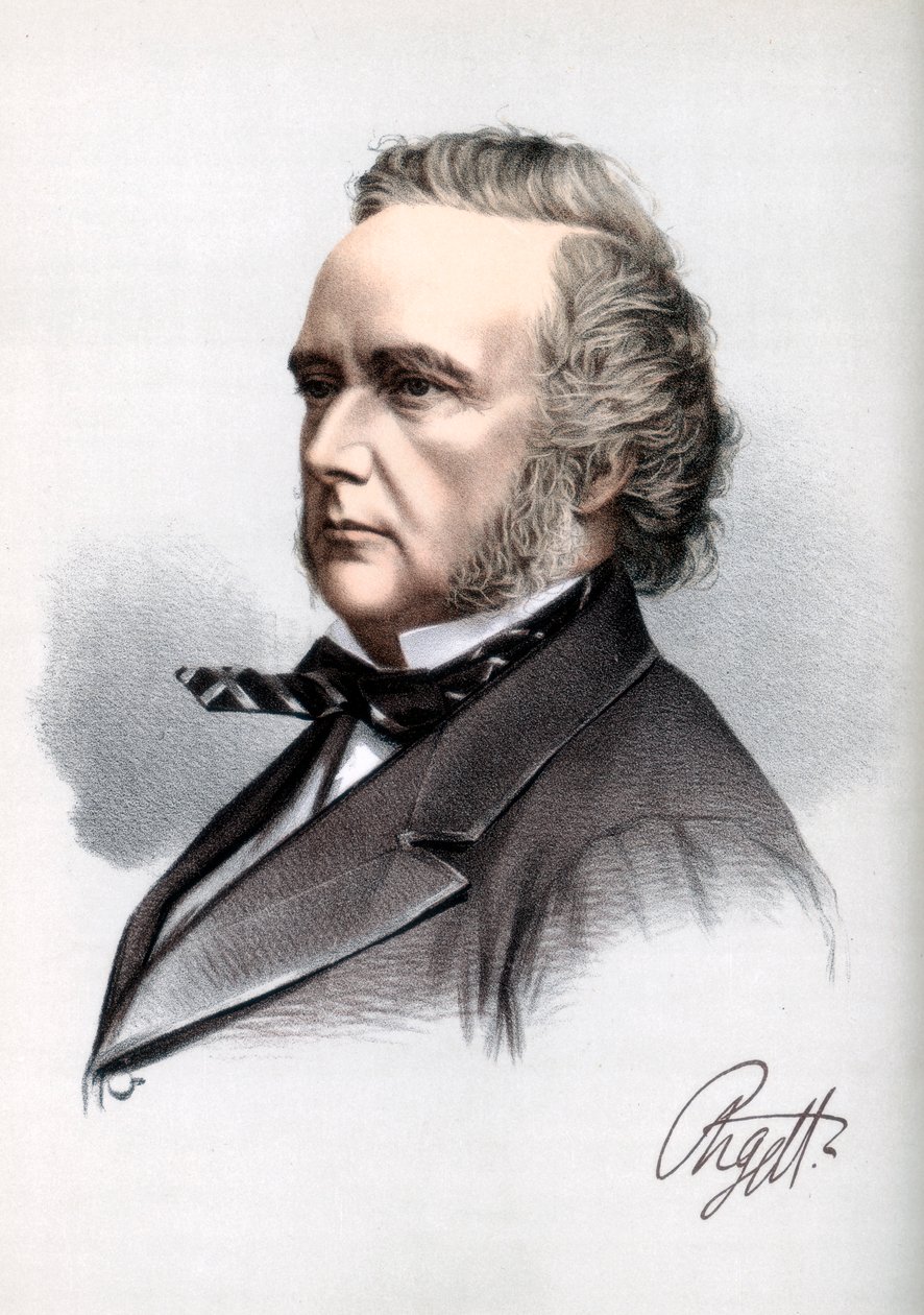 George Campbell, 8º Duca di Argyll, politico e scrittore liberale scozzese, c1890 da Petter and Galpin Cassell