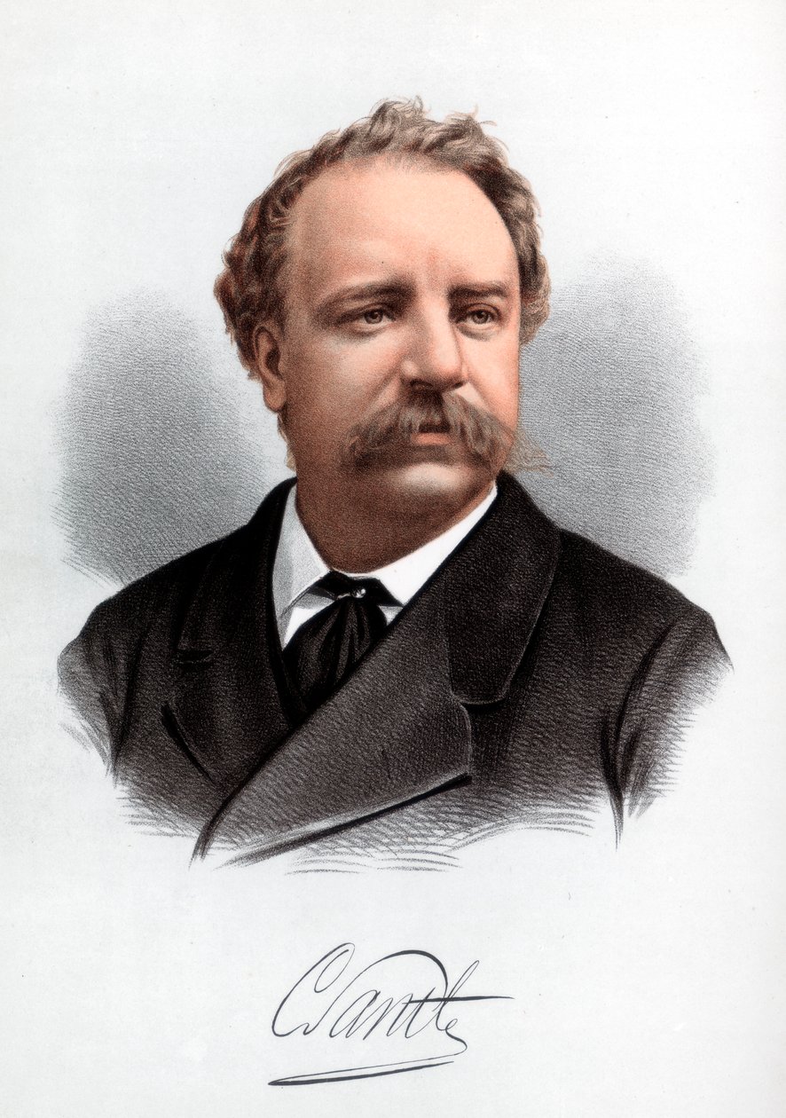 Sir Charles Santley, cantante inglese da Petter and Galpin Cassell