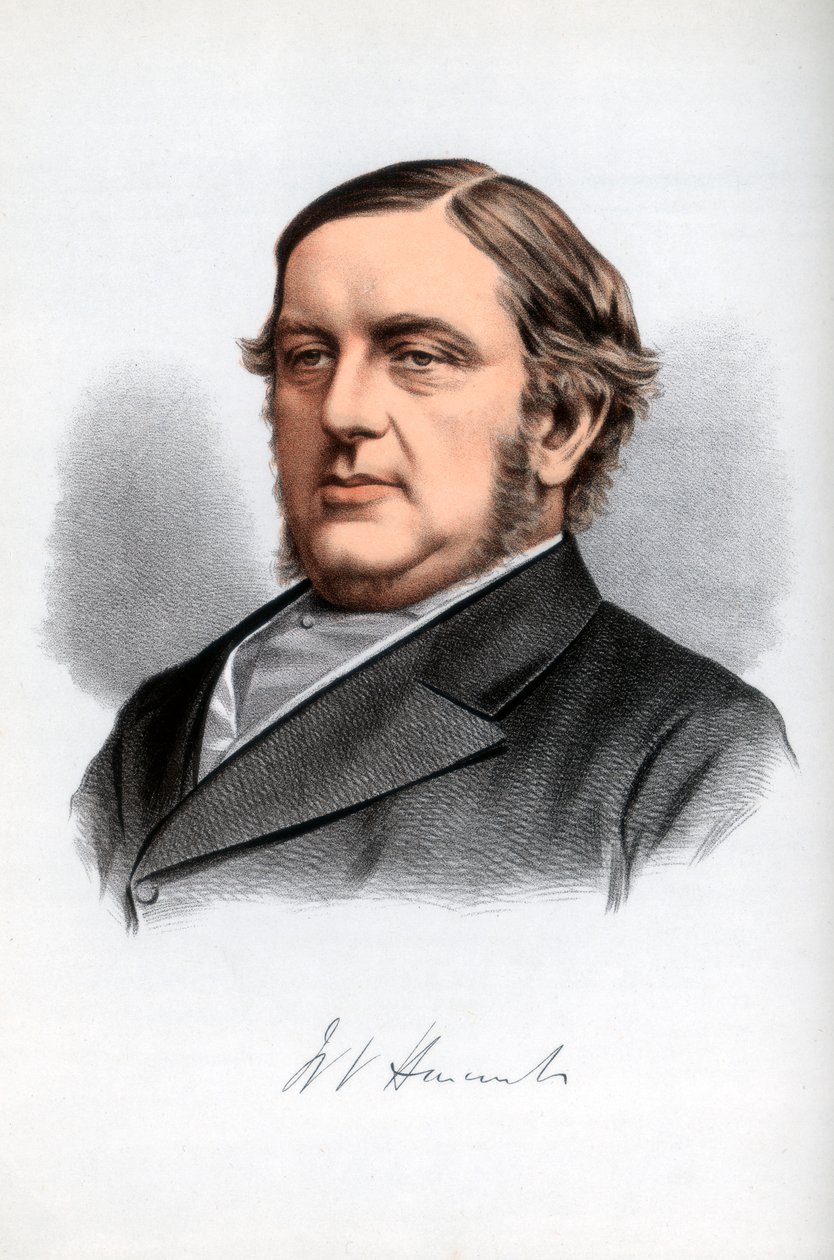 William Vernon Harcourt, statista liberale britannico, c1890 da Petter and Galpin Cassell