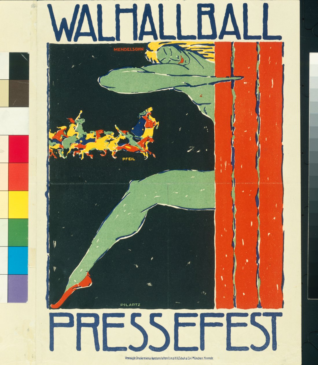 Festival della stampa Valhallball da Pfeil & Pilartz Mendelsohn