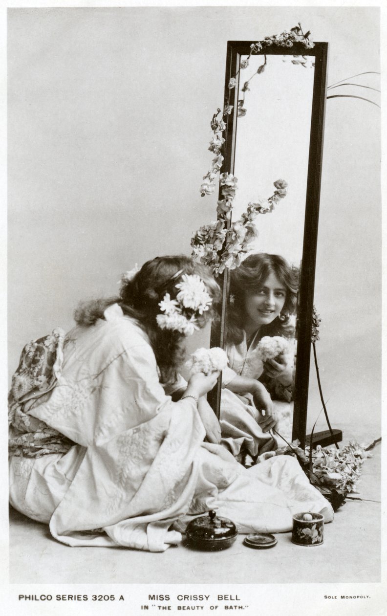 Crissy Bell, attrice britannica, c1900s da Philco Publishing Company