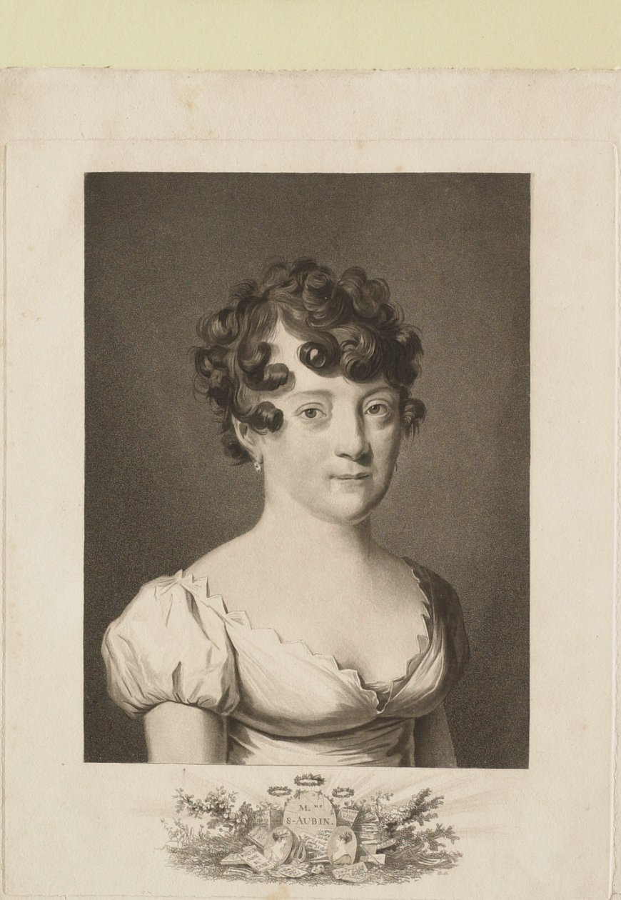 Madame St. Aubin da Philibert-Louis Debucourt