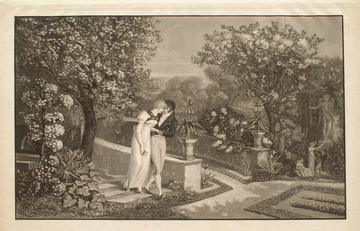 Primavera, ovvero Gli amanti da Philibert-Louis Debucourt