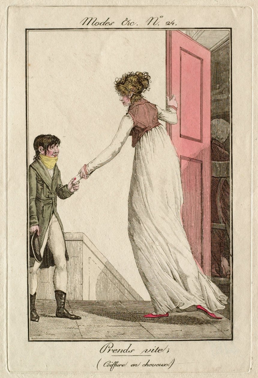 Prendilo in fretta (acconciatura) da Philibert-Louis Debucourt