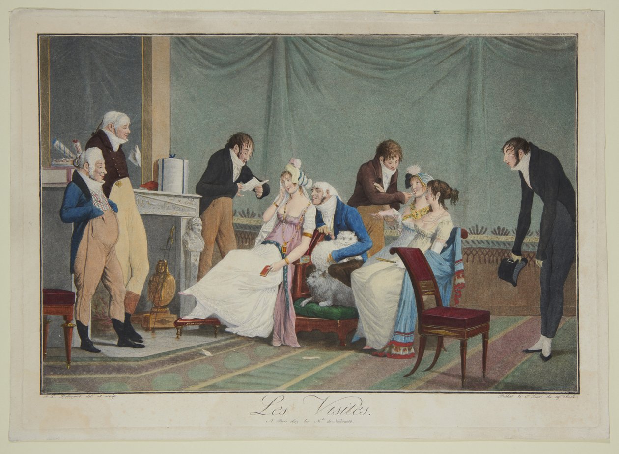 Le visite da Philibert-Louis Debucourt