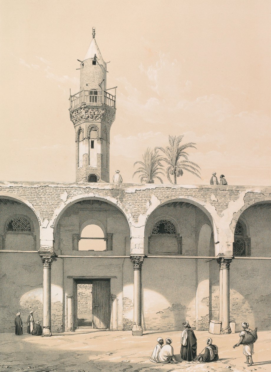 Moschea di Amrou da Philibert Joseph Girault de Prangey