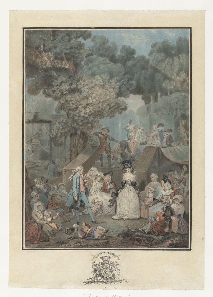 Festa di nozze da Philibert Louis Debucourt