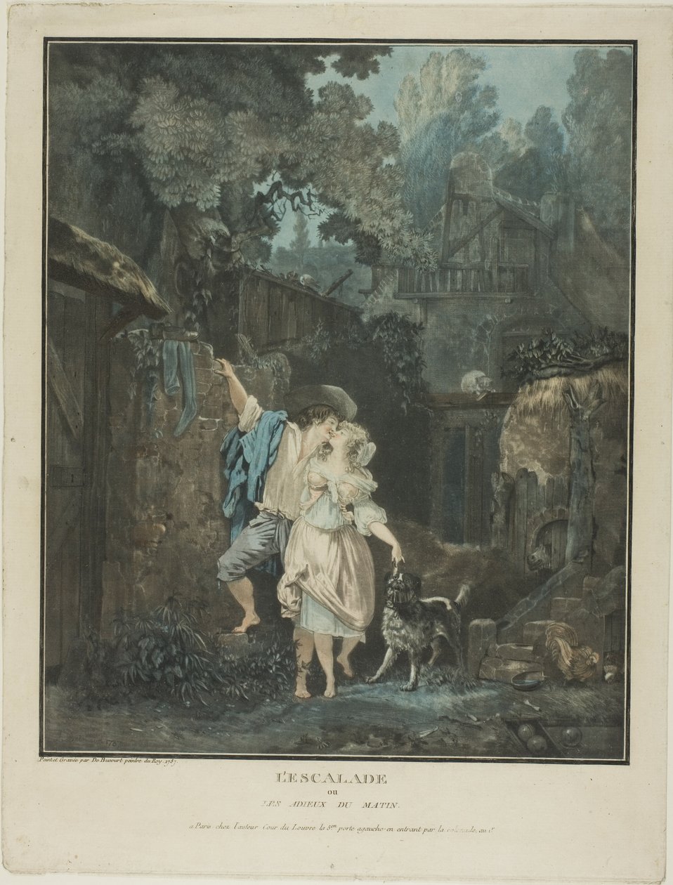 La salita da Philibert Louis Debucourt
