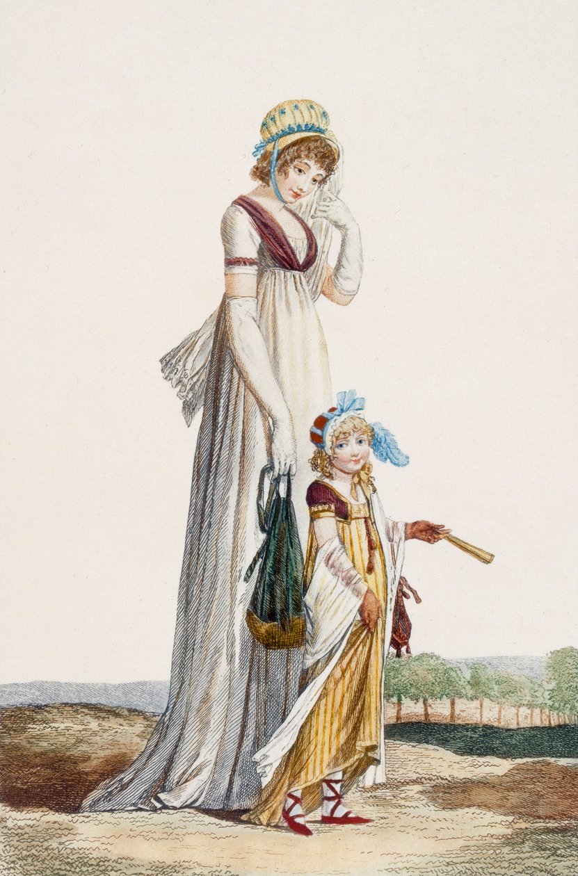 Giovane madre e bambino, 1800 da Philibert Louis Debucourt