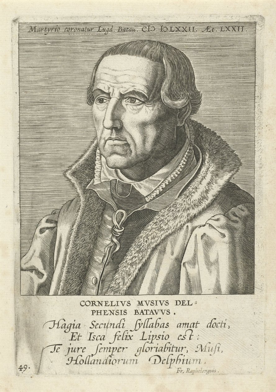 Cornelis Musius da Philip Galle