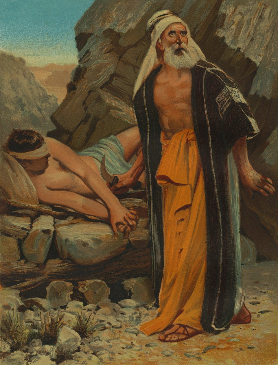 Il sacrificio di Abramo da Philip Richard Morris
