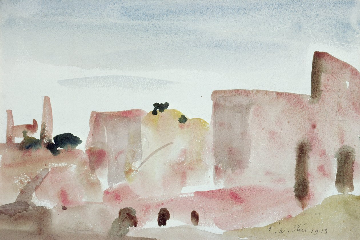 Castello di Corfe, 1913 da Philip Wilson Steer