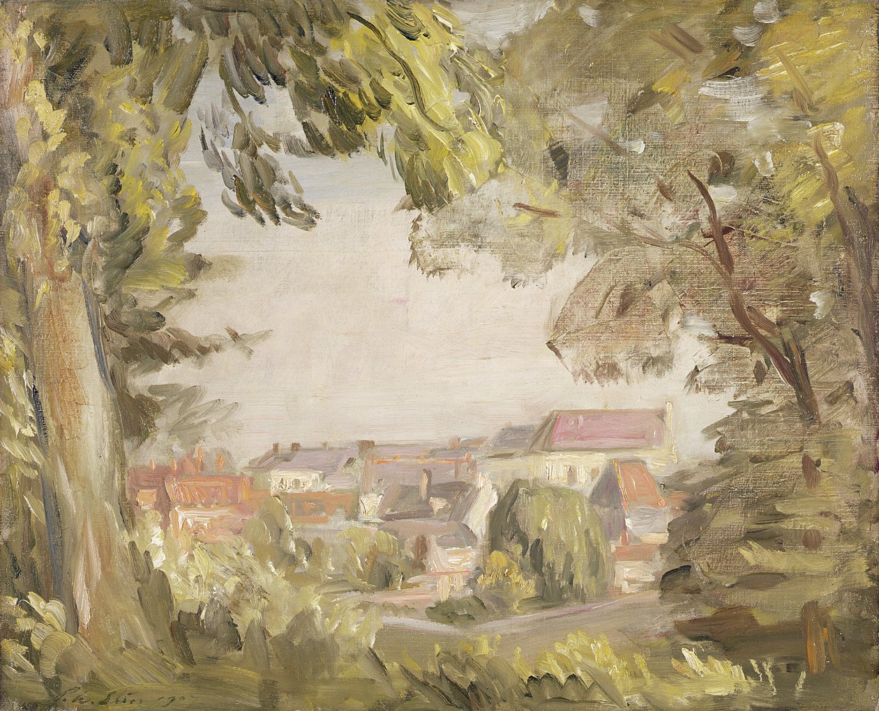 Montreuil dalle Mura, 1907 da Philip Wilson Steer