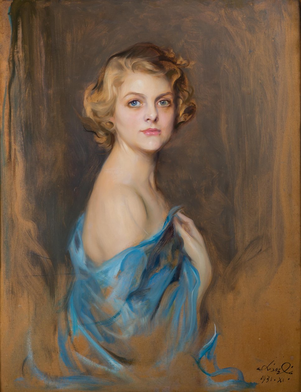 Ritratto di Mrs. Theodore P. Grosvenor (nata Anita Strawbridge, 1901-1987) da Philip de László
