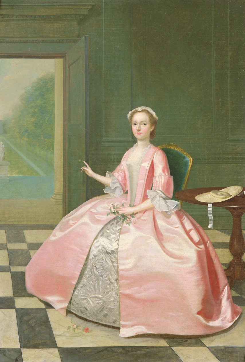 Ritratto di Mrs. Nevel da Philip van Dyck