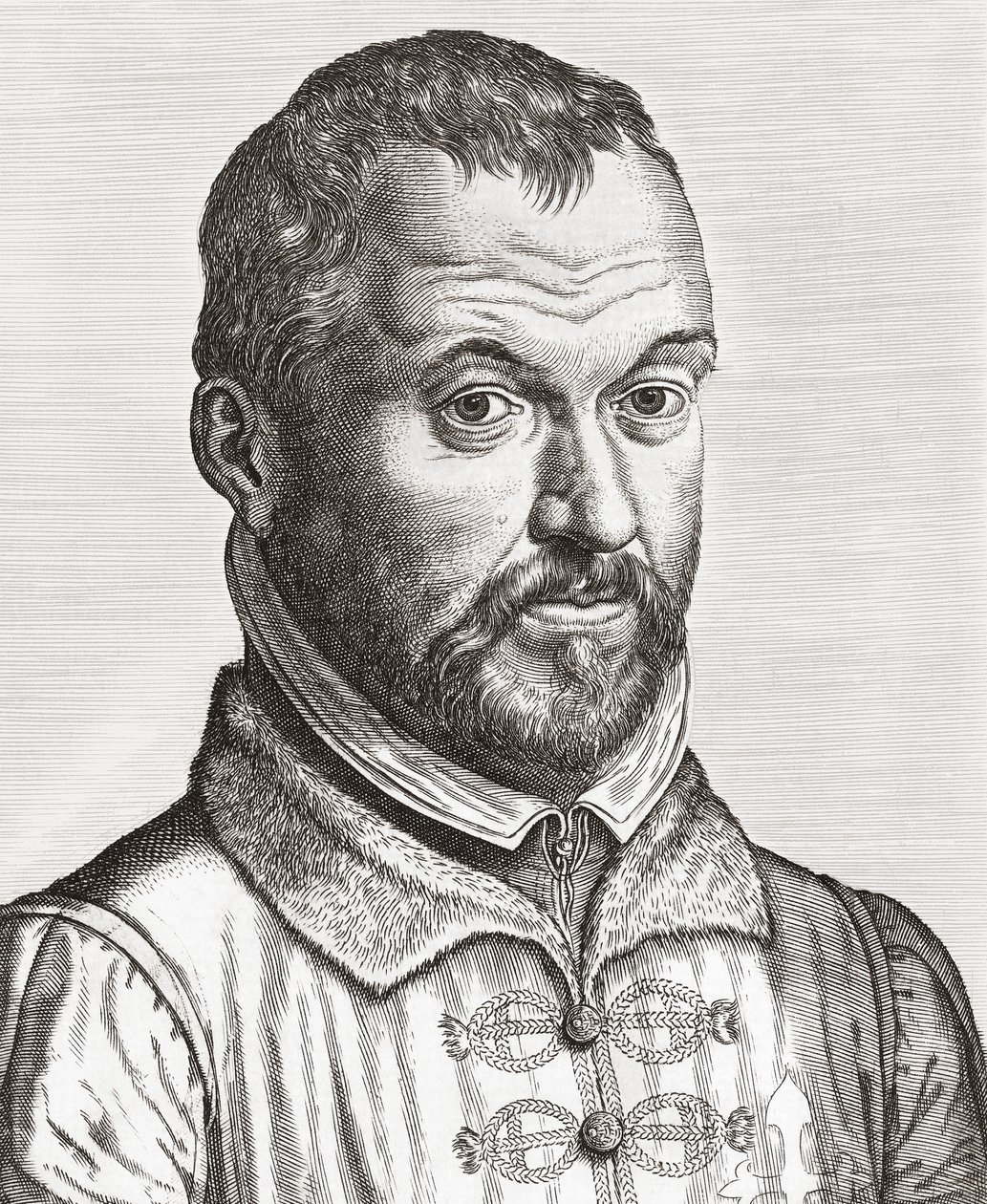 Benito Arias Montano. Ritratto da Philip (after) Galle