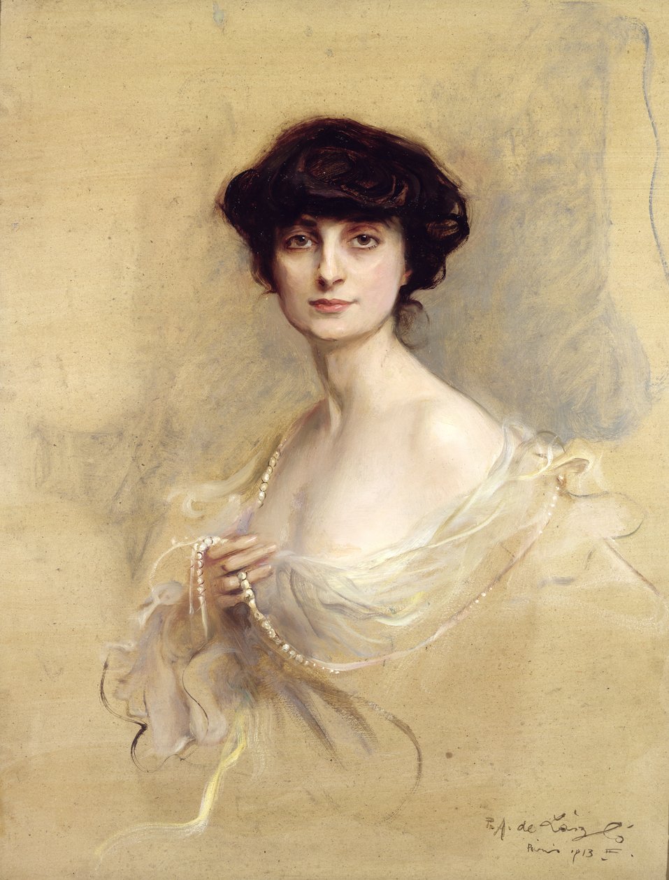 Anna de Noailles (1876-1933) 1913 da Philip Alexius de Laszlo