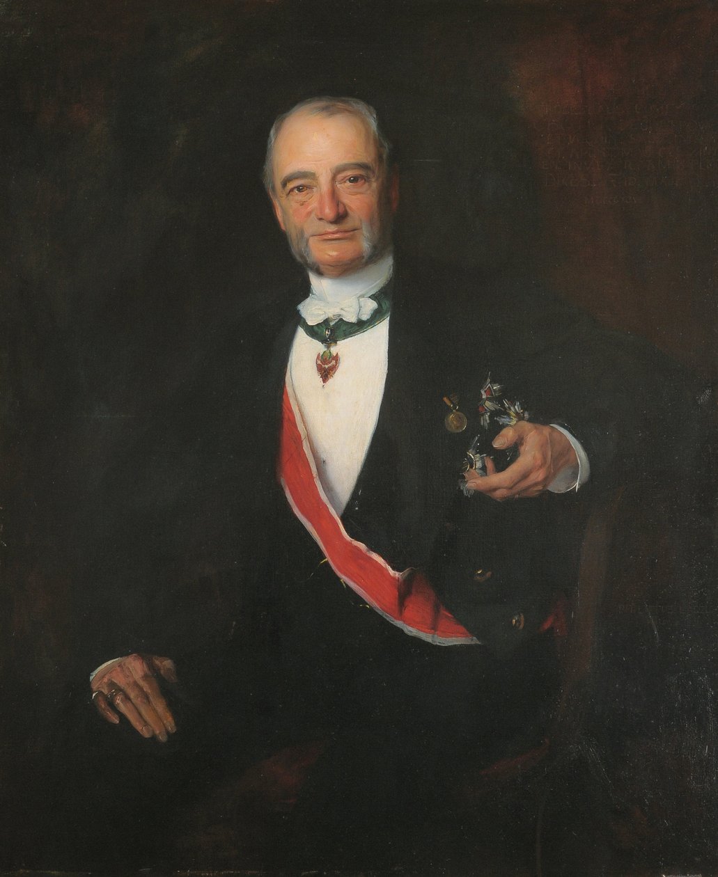 Ritratto di Bohuslav, Conte Chotek di Chotkow e Wognin 1829-1896, c. 1870 da Philip de László