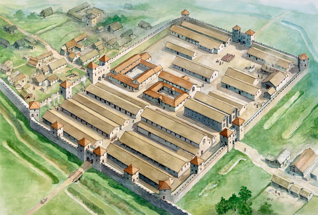 Forte romano di Birdoswald da Philip Corke