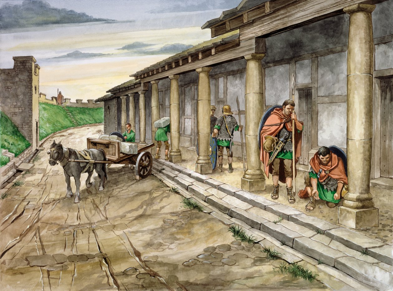 Forte romano di Housesteads da Philip Corke