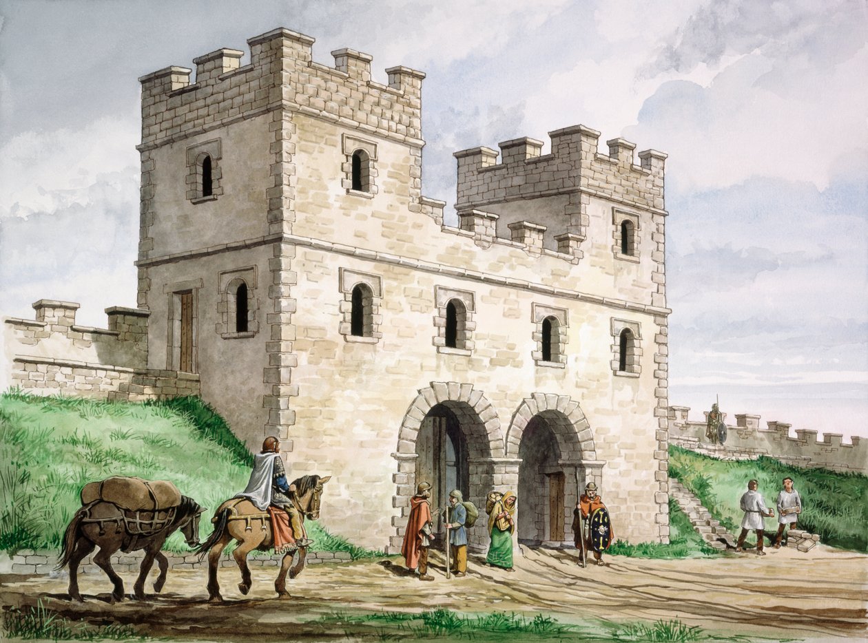 Forte romano di Housesteads da Philip Corke