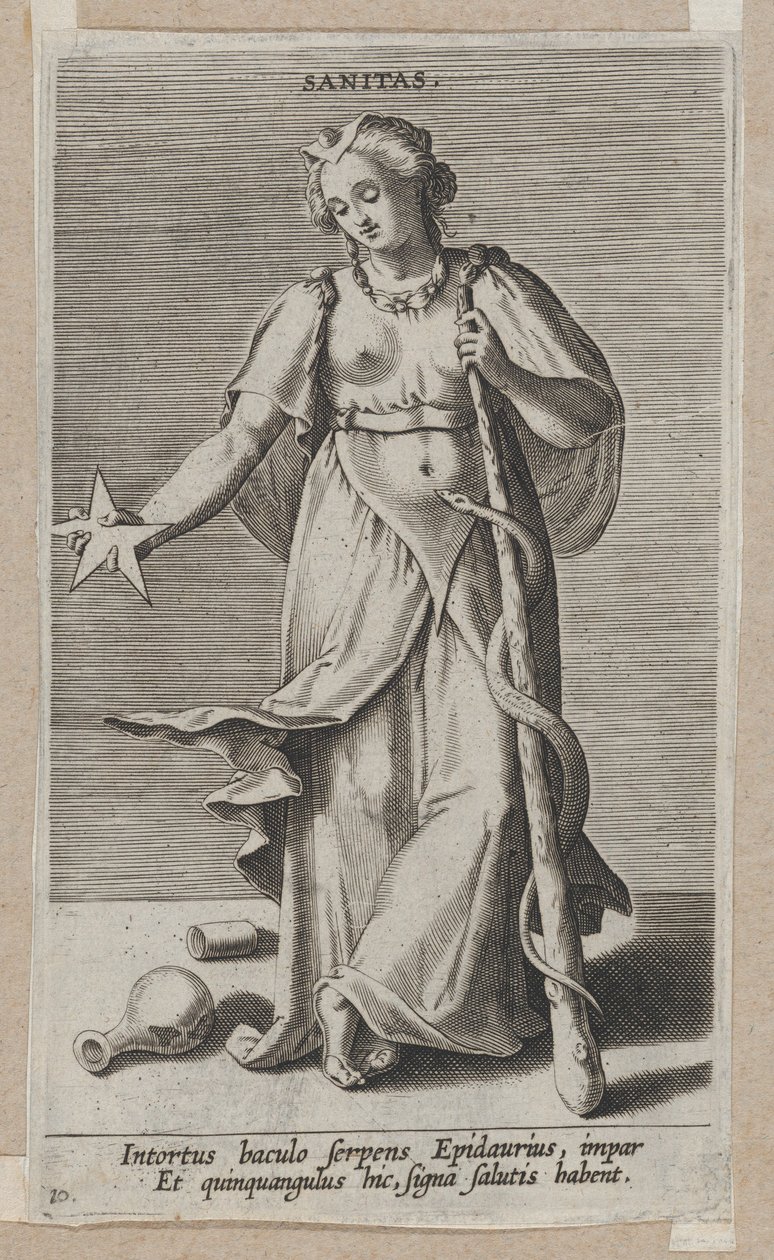 Sanitas, da Prosopographia da Philip Galle