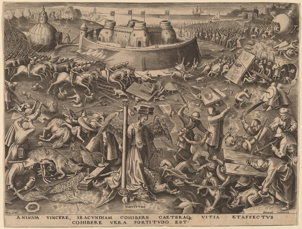 Fortezza da Philip Galle after Pieter Bruegel the Elder