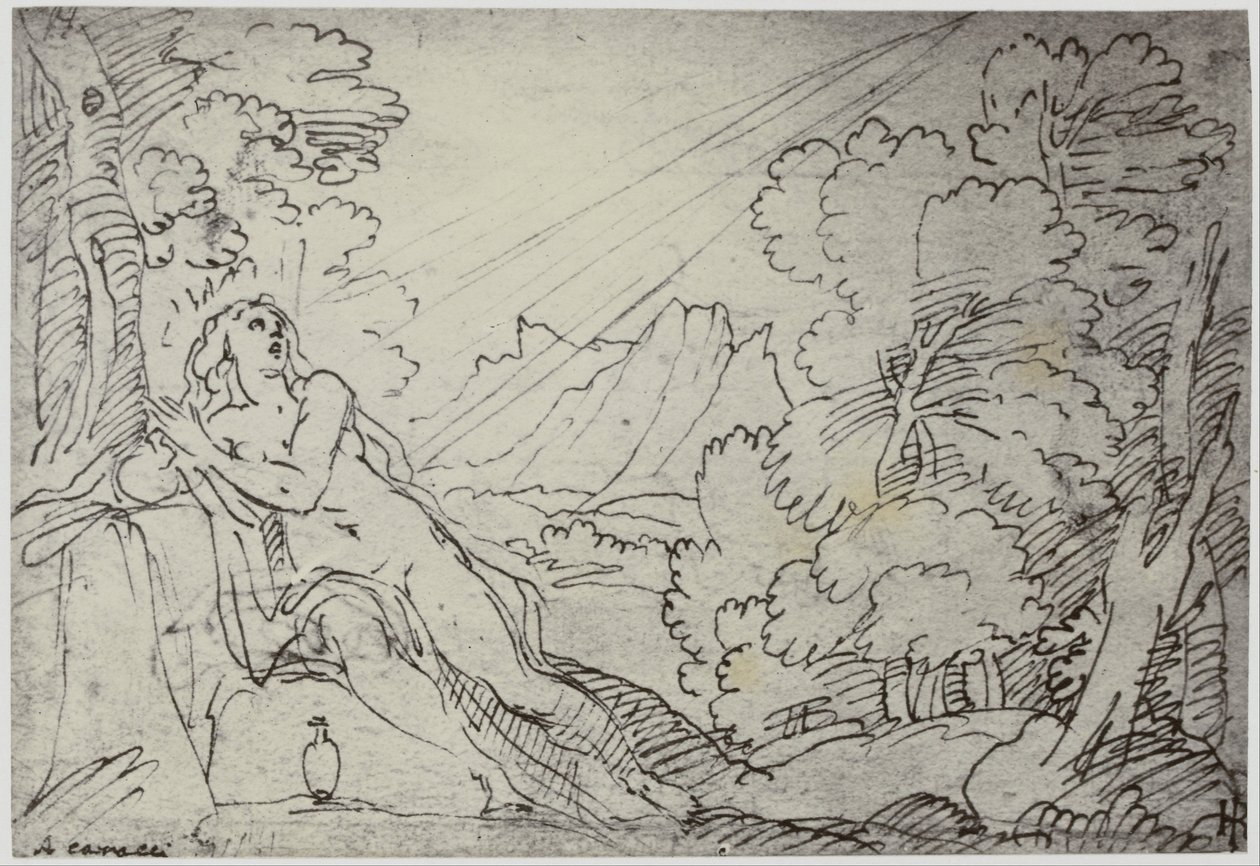 Correggio, Un angelo porta un