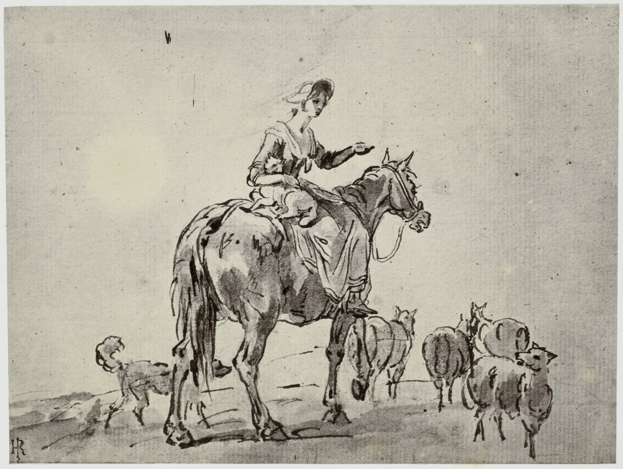 Gilpin, La pastorella da Philip Henry Delamotte