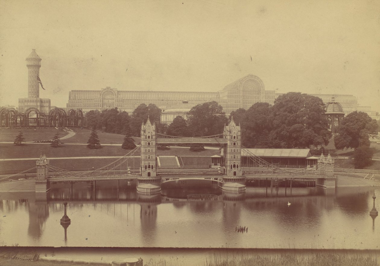 Progresso del Crystal Palace a Sydenham da Philip Henry Delamotte