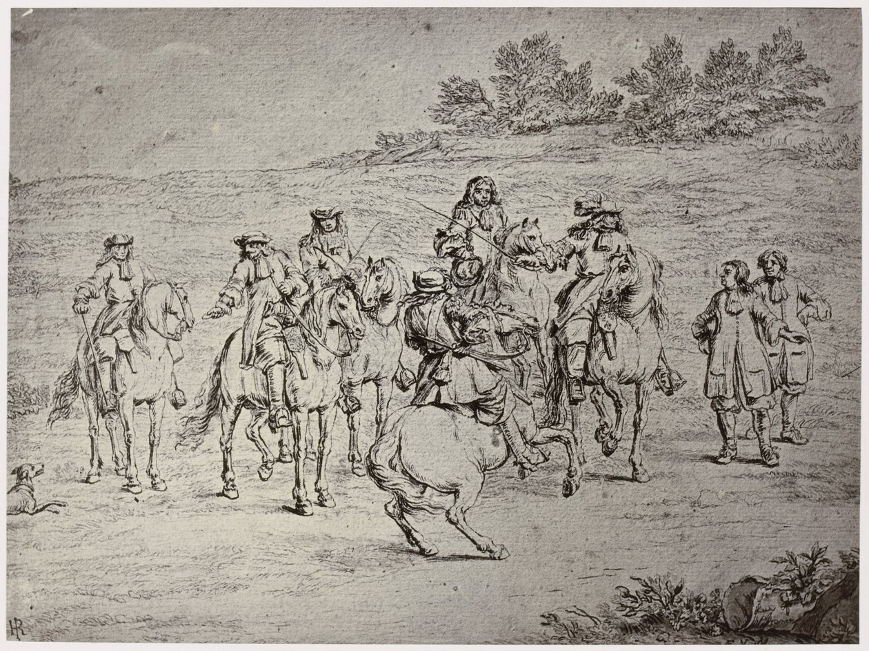 Van der Meulin [?], Luigi XIV e l