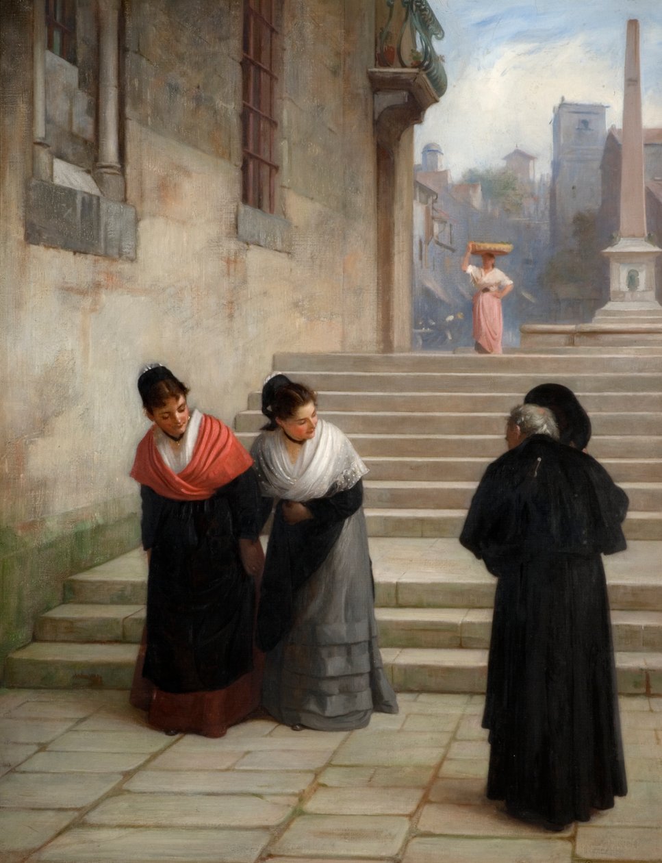 Sua Reverenza, 1876 da Philip Hermogenes Calderon