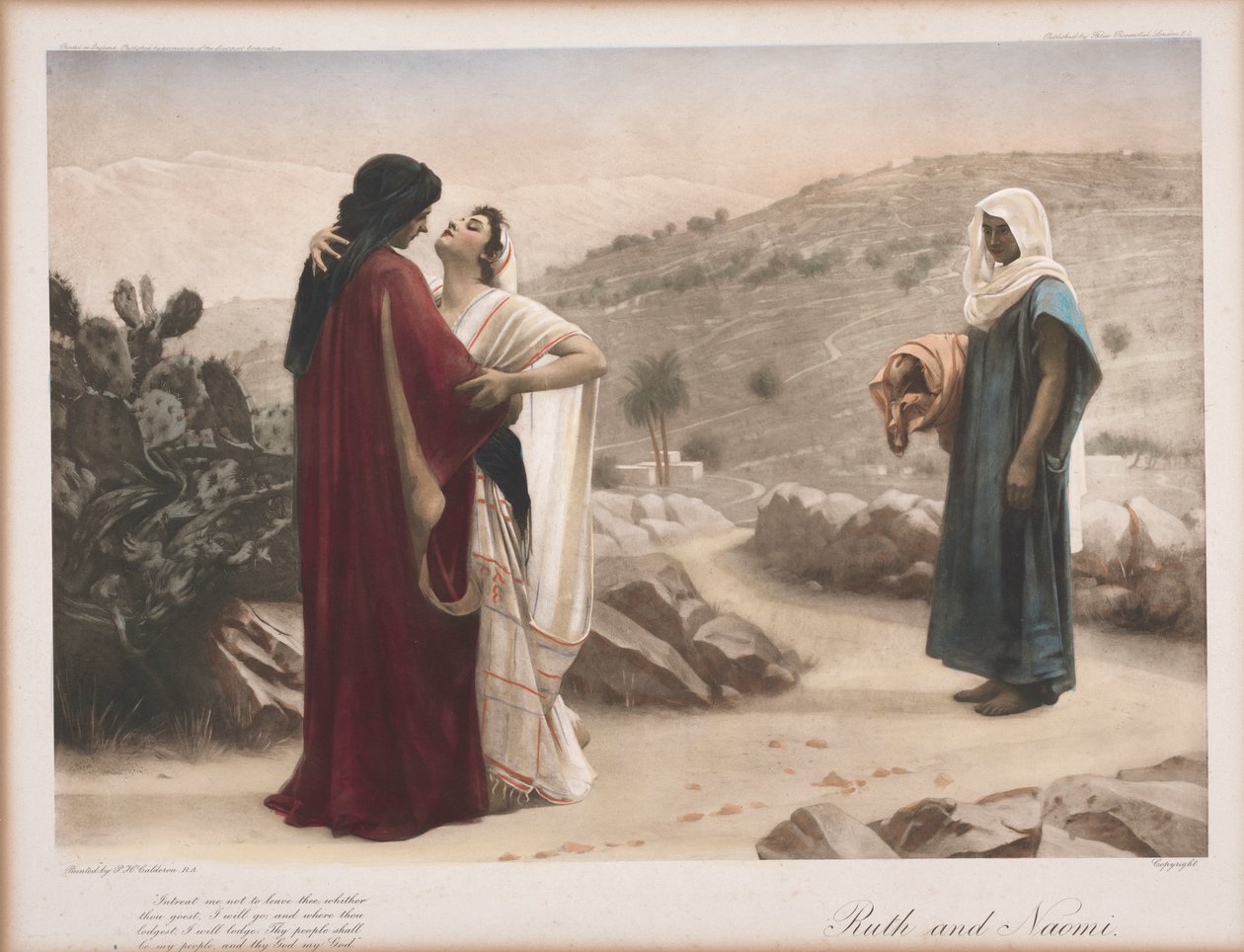Ruth e Naomi da Philip Hermogenes Calderon