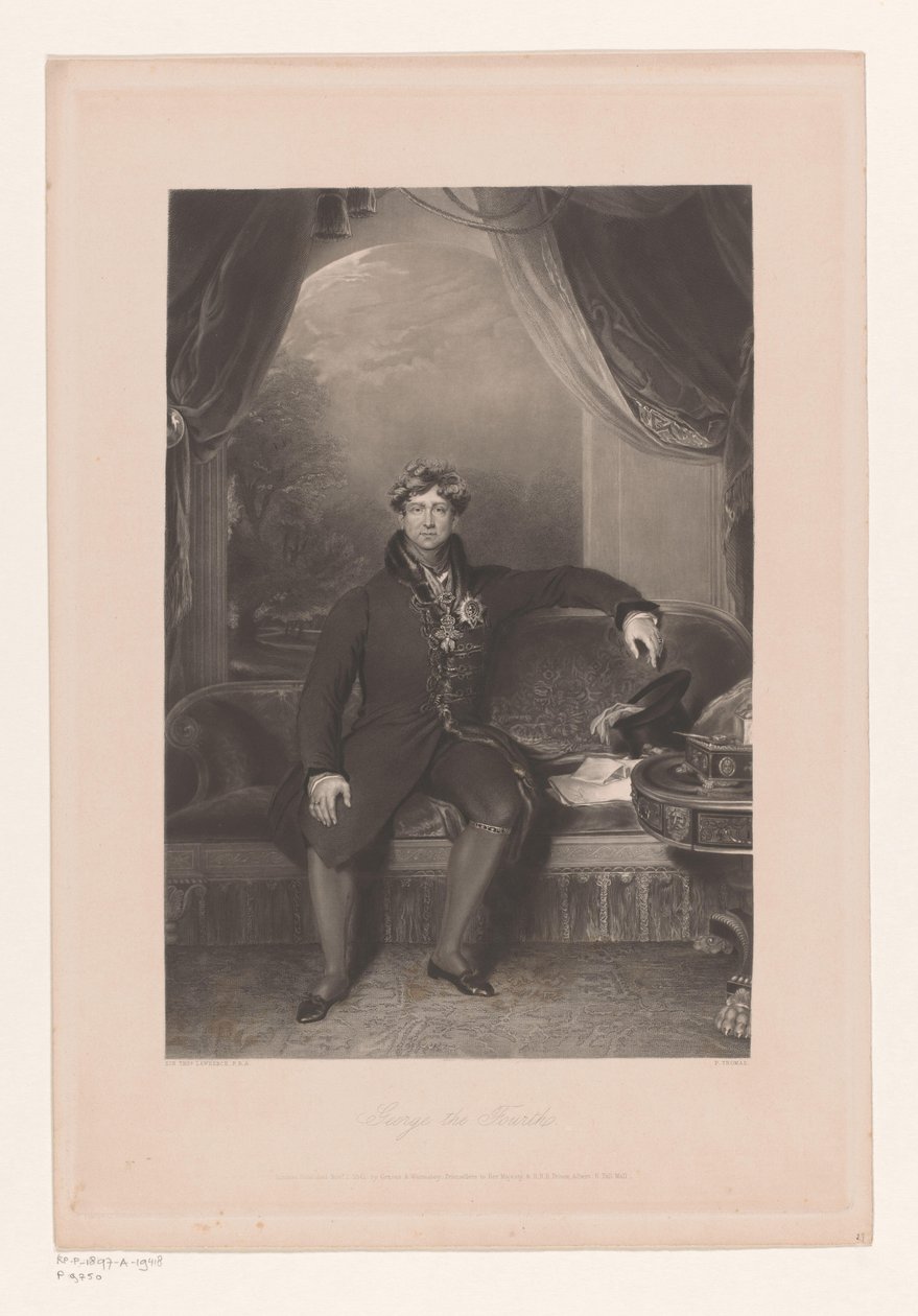 Ritratto di Giorgio IV, re d