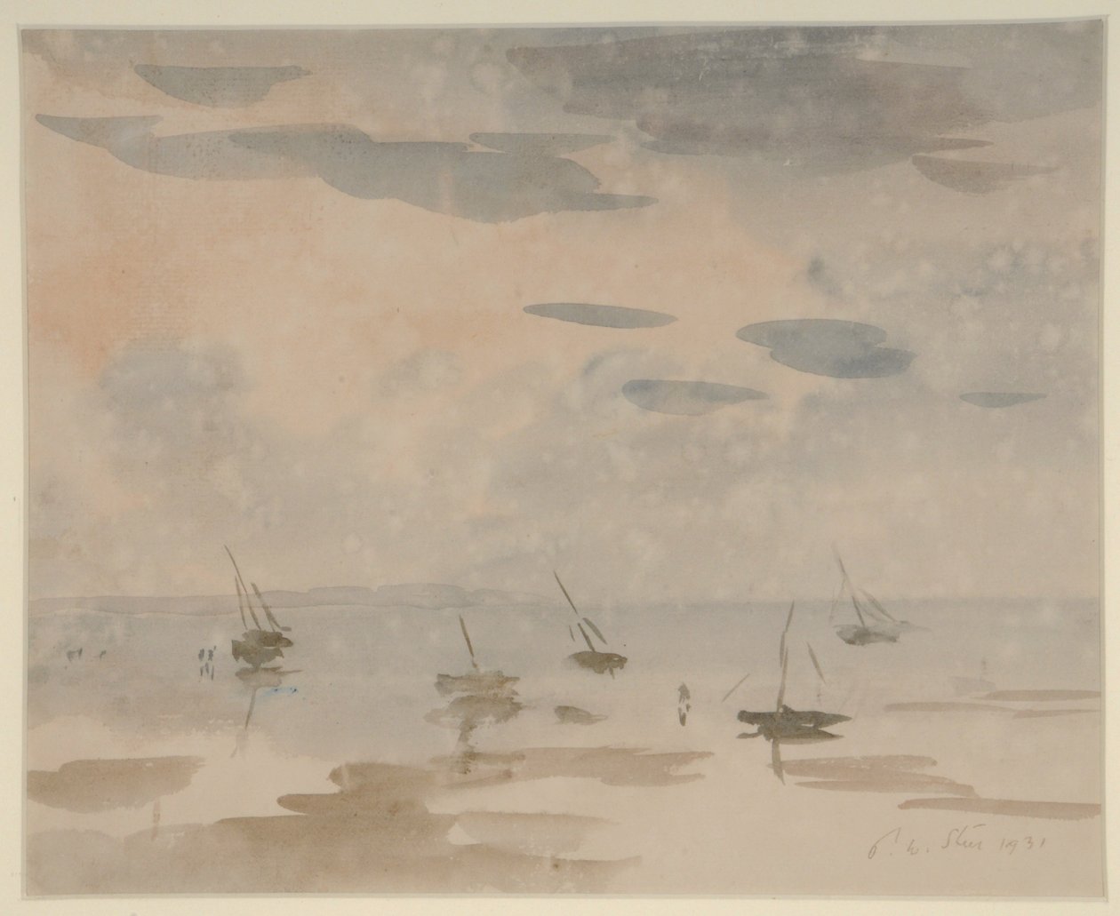 (acquerello su carta) da Philip Wilson Steer