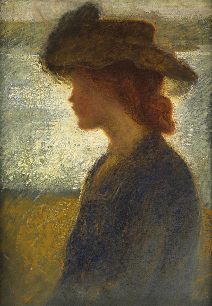 Contro la luce, lungo il fiume da Philip Wilson Steer