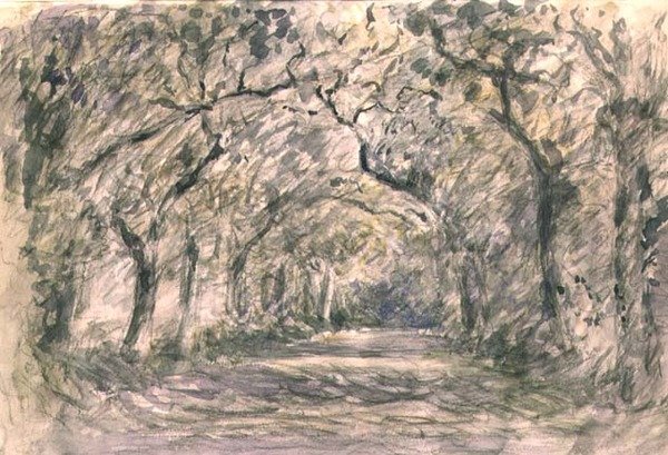 Viale delle querce, Knaresborough da Philip Wilson Steer