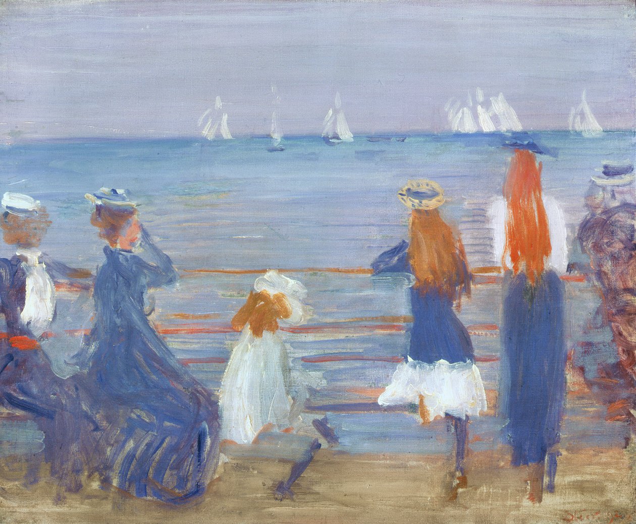 Guardando la regata di Cowes da Philip Wilson Steer