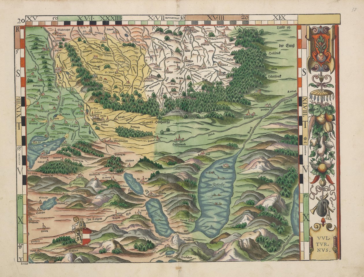Tavole bavaresi del 1568 (Tavola 20) da Philipp Apian