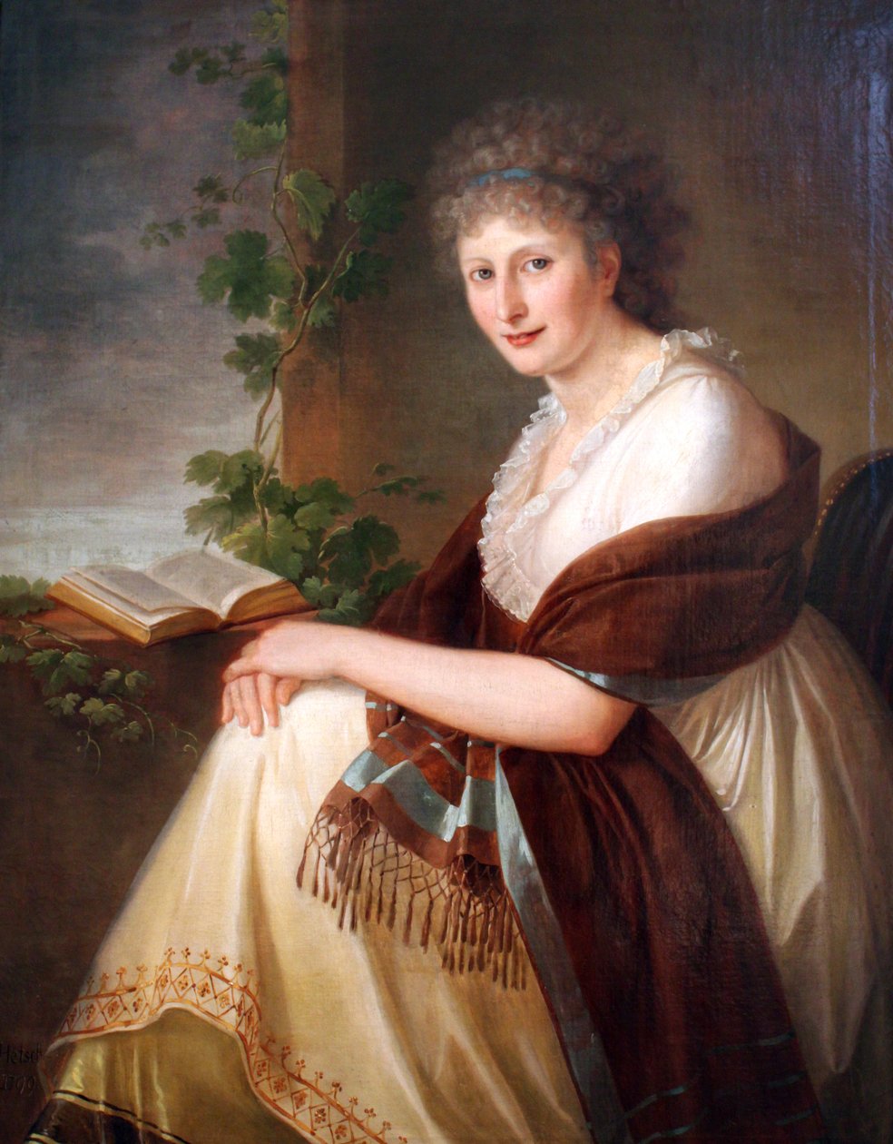 Elisabeth Christiane Freifrau von Bouwinghausen da Philipp Friedrich von Hetsch