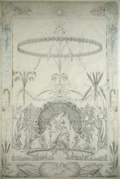 Giorno (bozza su rame e versione alternativa), 1803 da Philipp Otto Runge