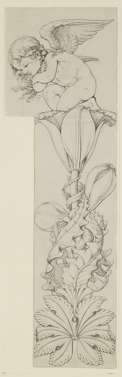 Genio del Giglio, 1809 (ala destra) da Philipp Otto Runge