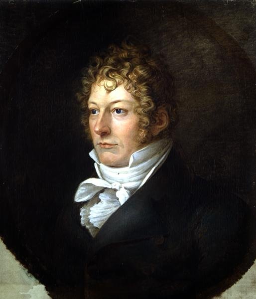 Ritratto di Johann Philipp Peterson (n.1752) 1809 da Philipp Otto Runge