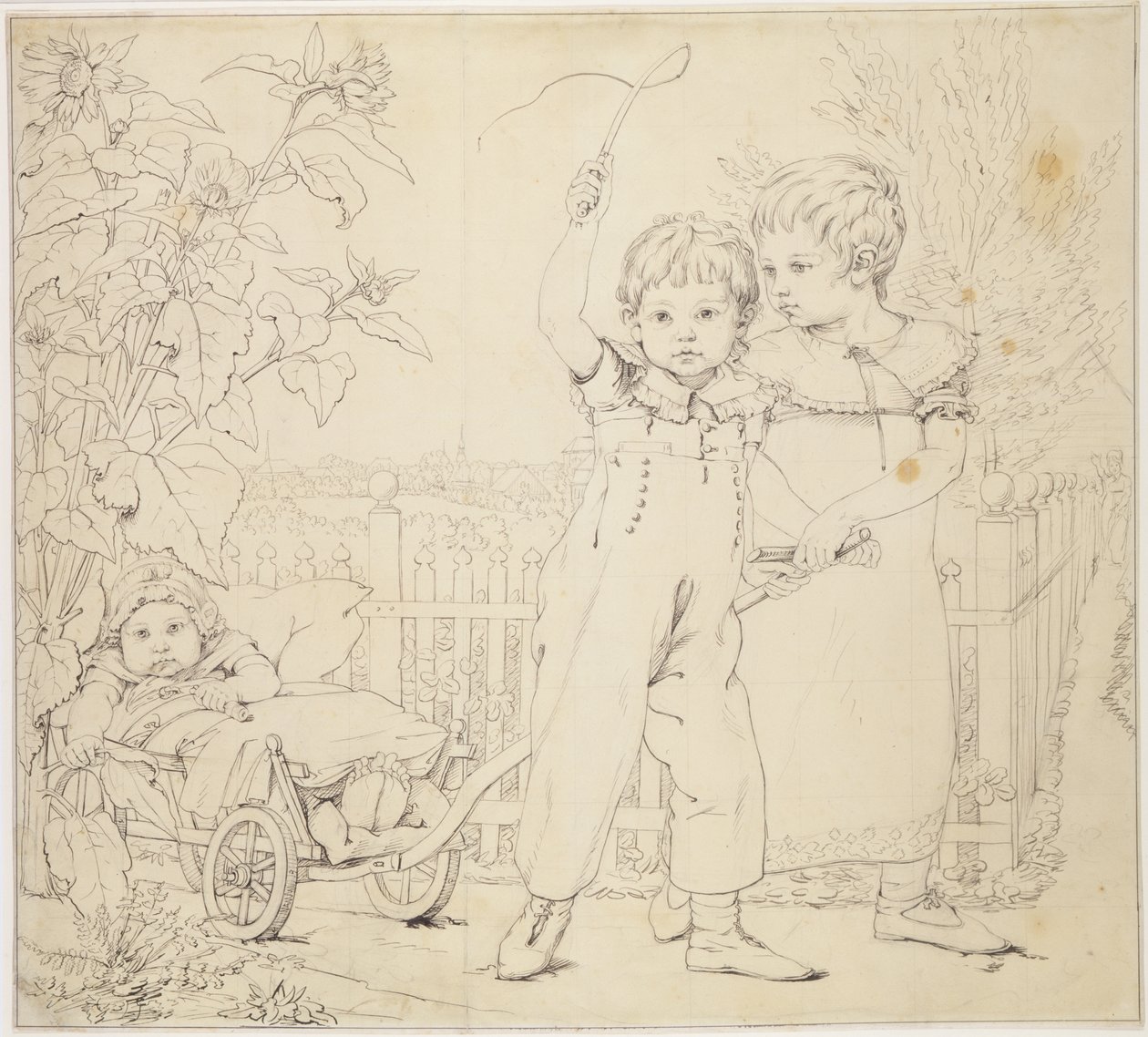 I bambini di Hulsenbeck, 1805-6 da Philipp Otto Runge