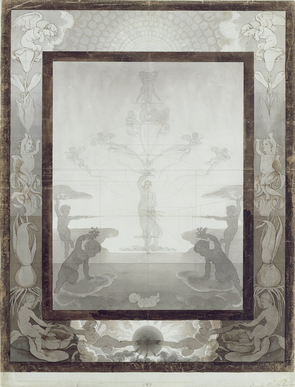 Il mattino, 1807 da Philipp Otto Runge